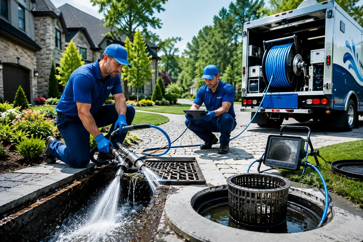 Local outdoor drain cleaning professionals in Leeds, ND